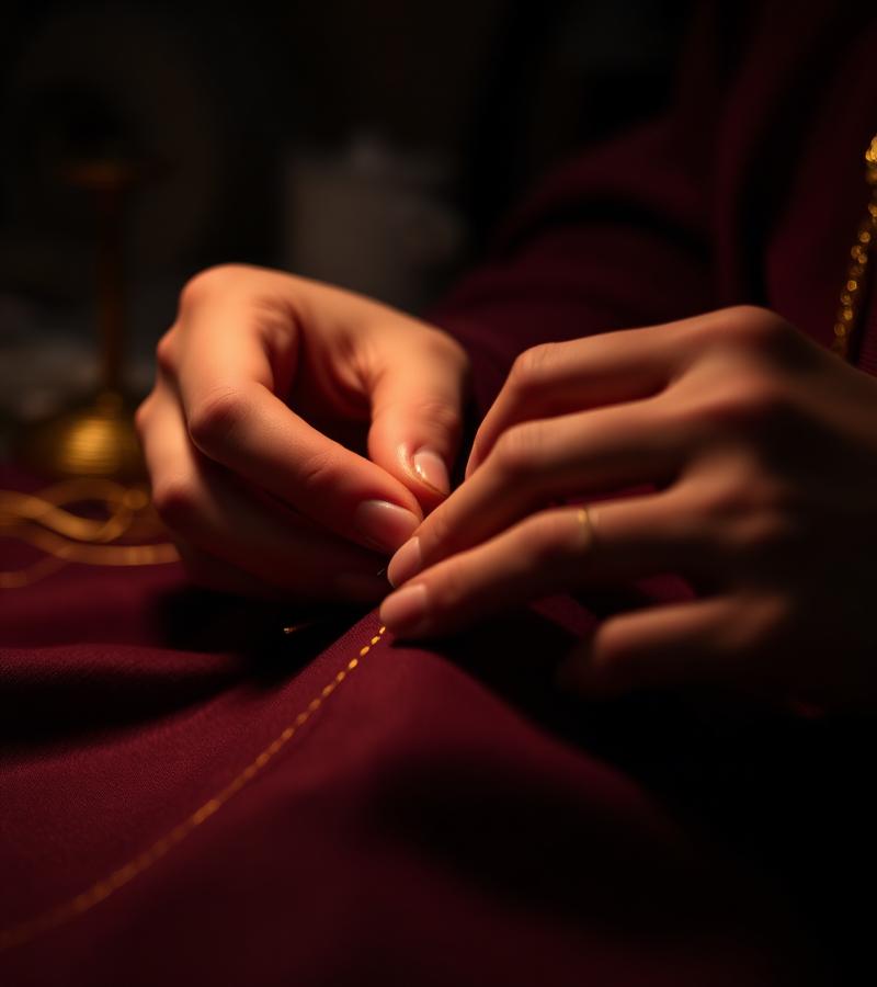 Abbyke hand finishing